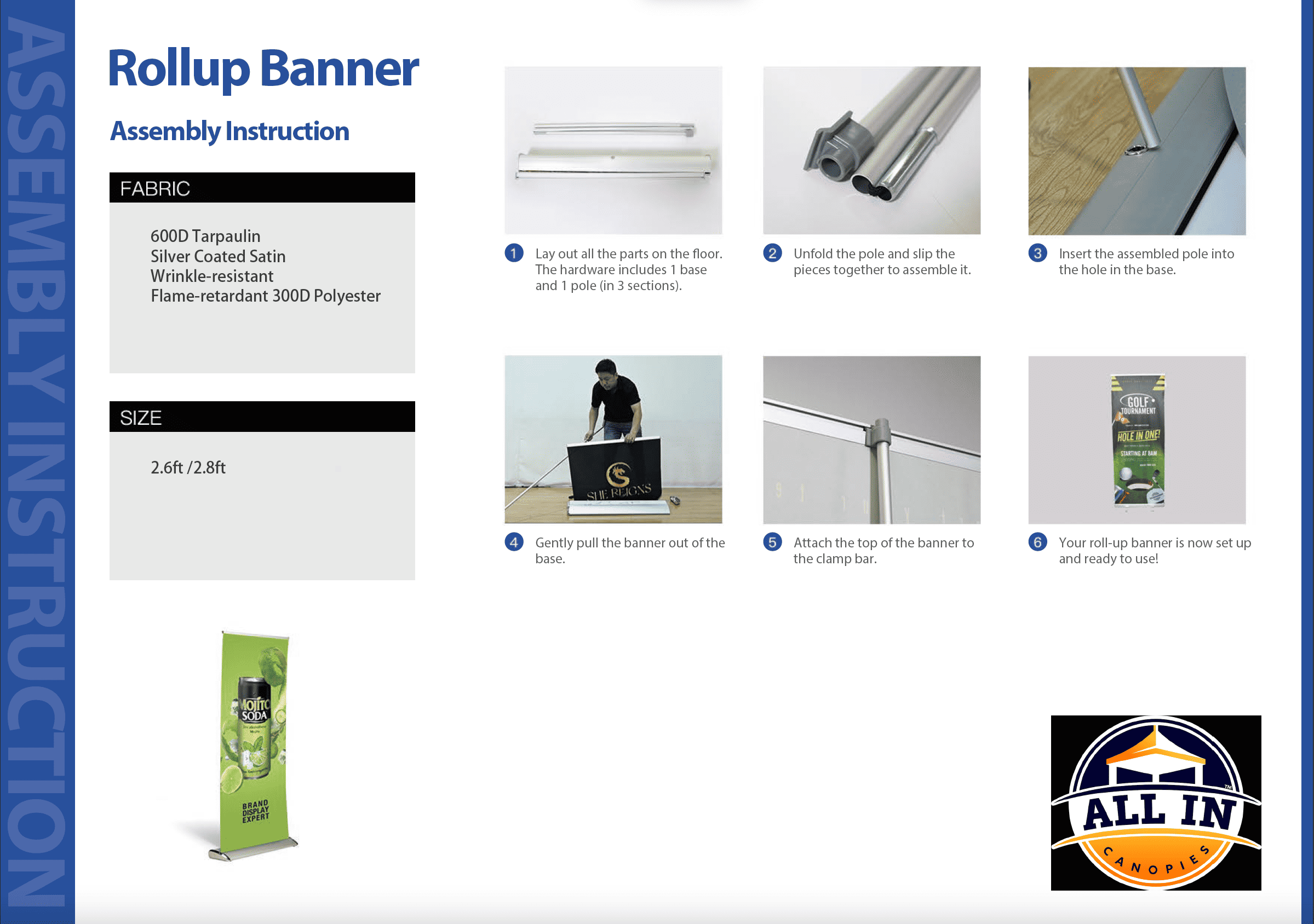 Pop-Up Stand Installation Guide