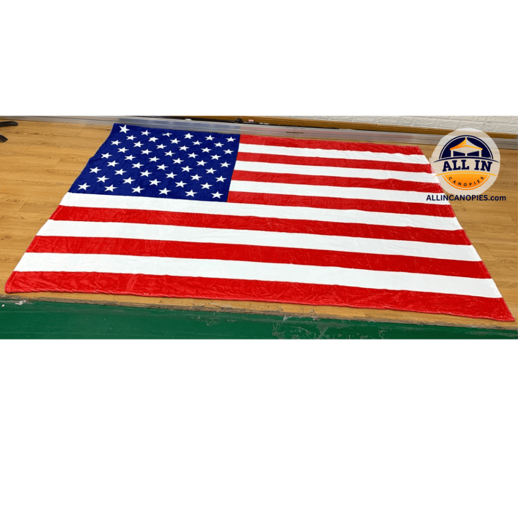 Printed Country Flag Flannel Blanket