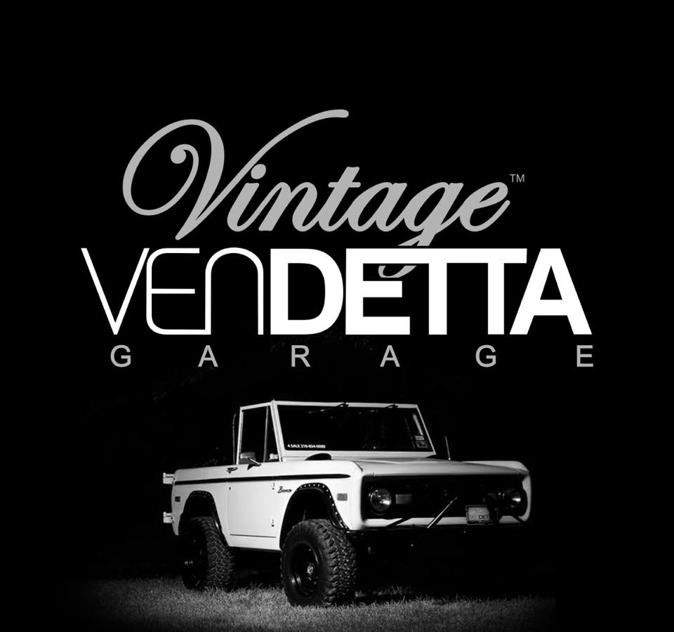 Vintage Vendetta Garage Logo
